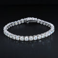 TENNIS BRACELET WHITE GOLD