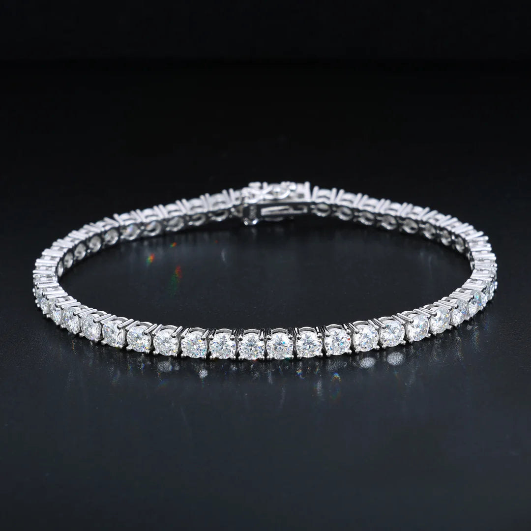 TENNIS BRACELET WHITE GOLD