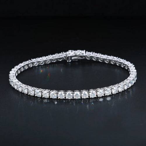 TENNIS BRACELET WHITE GOLD