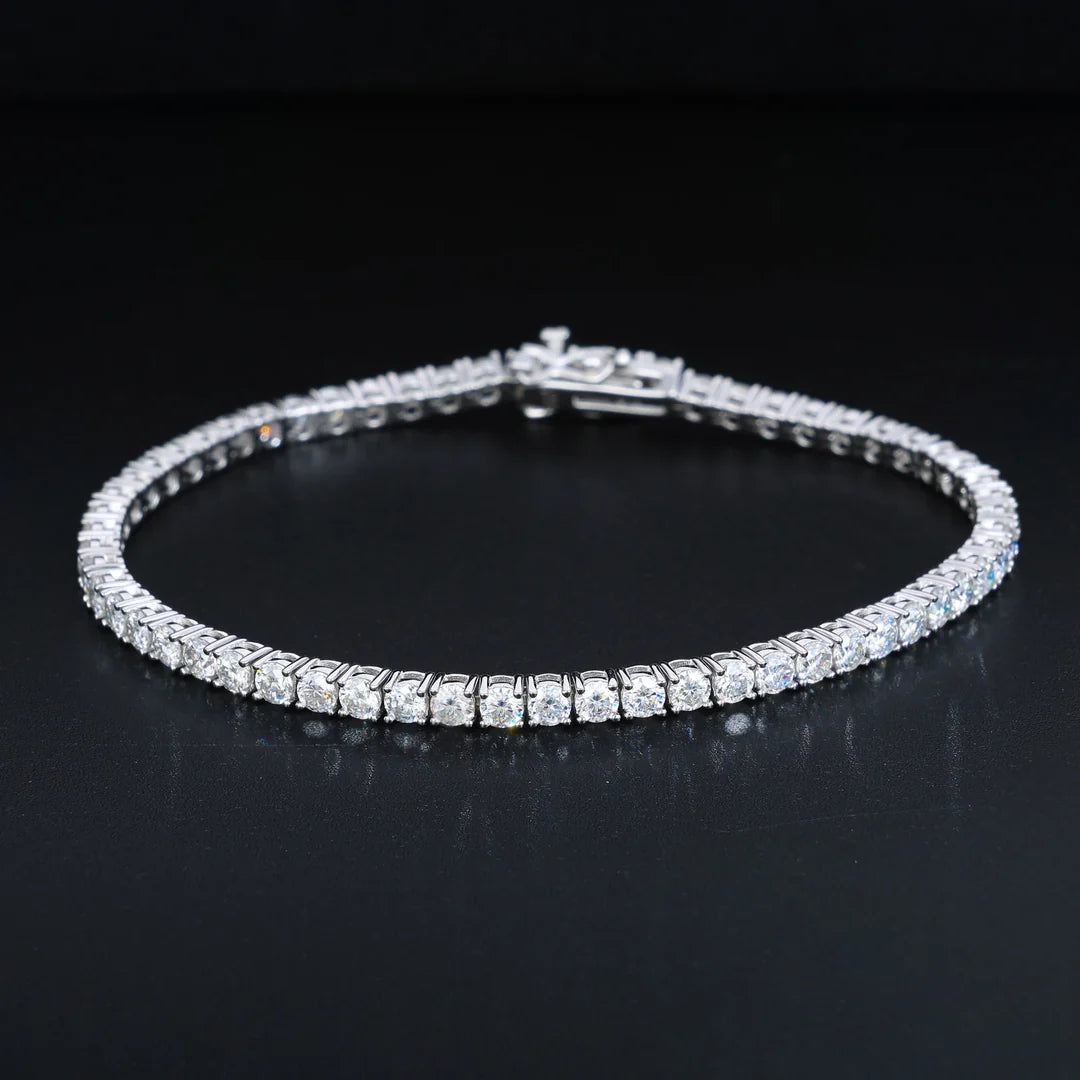 TENNIS BRACELET WHITE GOLD
