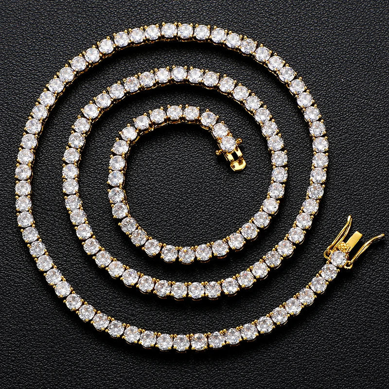 TENNIS NECKLACE GOLD