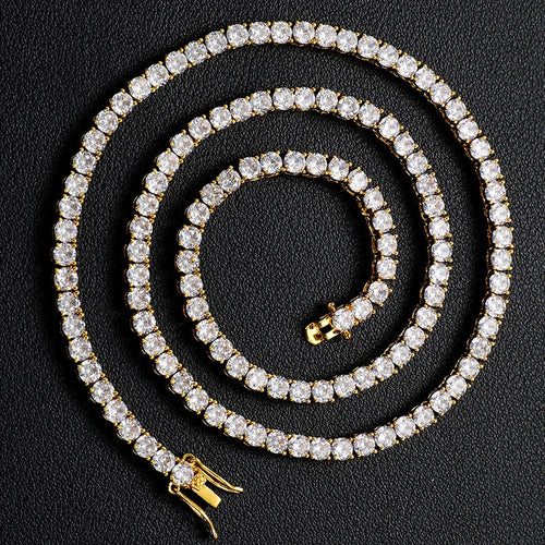 TENNIS NECKLACE GOLD