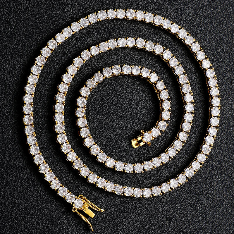 TENNIS NECKLACE GOLD