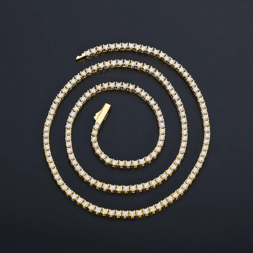 TENNIS NECKLACE GOLD