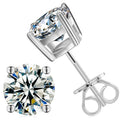 STUD EARRINGS - Silver